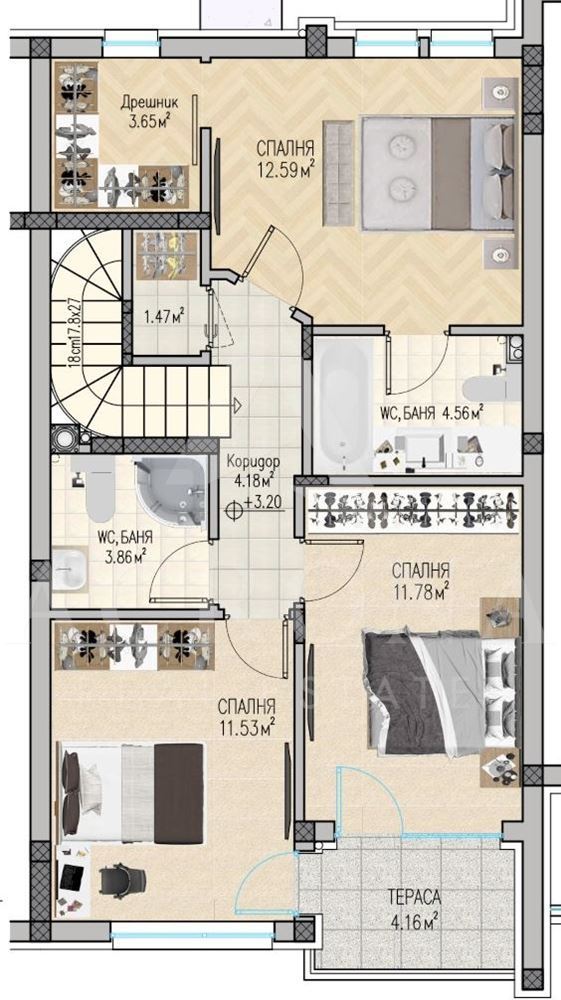 Еднофамилна къща кв. Остромила-0 Еднофамилна къща кв. Остромила - 0