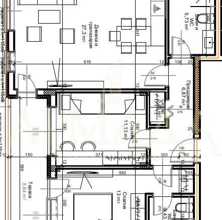 3-стаен апартамент в Остромила - 0
