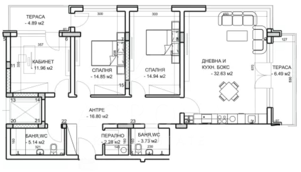 Четеристаен в новоизграждаща се сграда-0 Четеристаен в новоизграждаща се сграда - 0