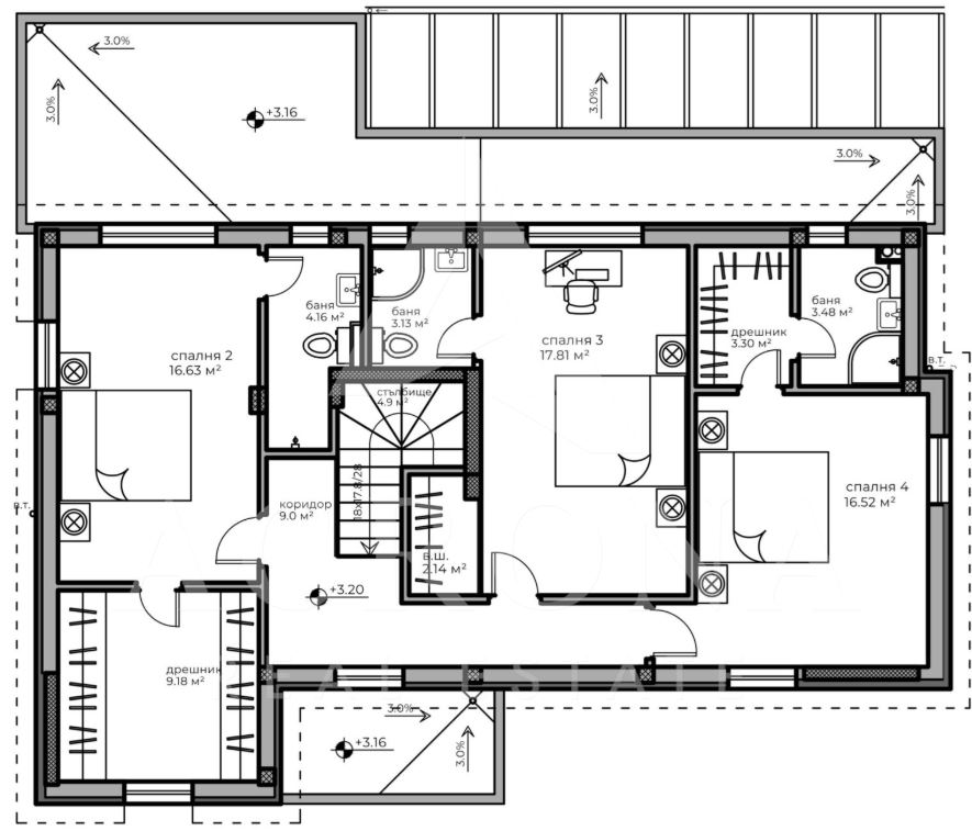 Прекрасна къща в село Марково-0 Прекрасна къща в село Марково - 0