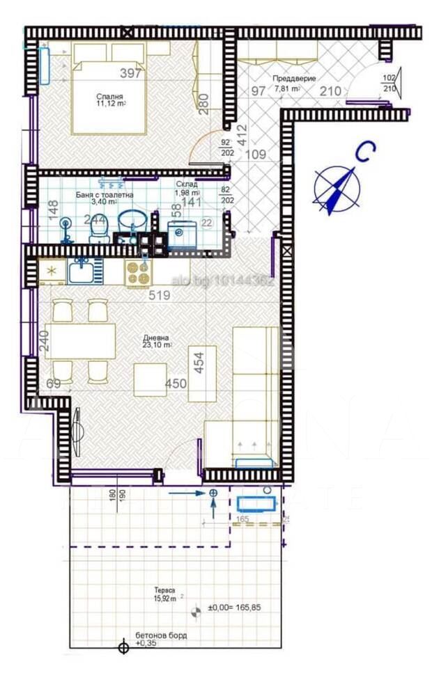 2 стаен! След акт 14! Бутикова сграда! - 0